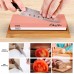 Sharpening Stone Set, Premium Whetstone 400/1000 & 3000/8000 Grit Waterstone Kit​ with Non-Slip Bamboo Base, Flattening Stone